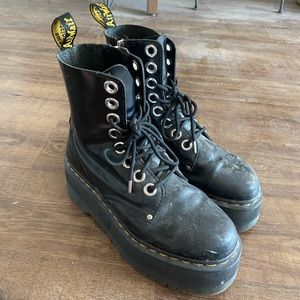 Doc Martens JADON MAX BOOT WOMEN'S PLATFORMS size 8